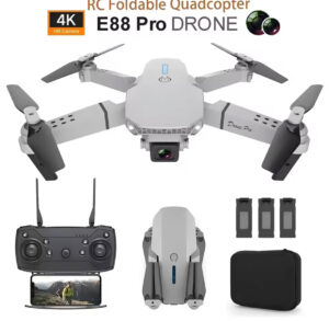 Drone Profissional Novo com câmera dupla 4K ângulo amplo, suporte de altura, Wi-Fi, controle remoto
