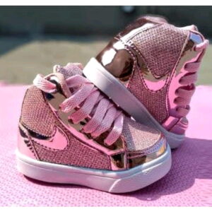 Tênis Gliter Infantil Feminino Cano Alto 18 ao 33 Envio Imediato