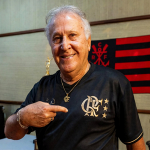 Colar Rubro Negro Com Medalha Aço Inox Polido Alto Brilho CRF Flamengo